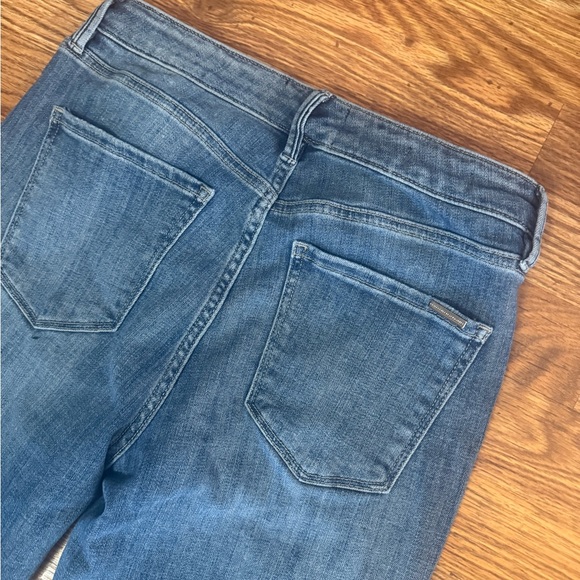 White House Black Market High-Rise Novelty Pocket Bootcut Jean Size 6 - Picture 7 of 15